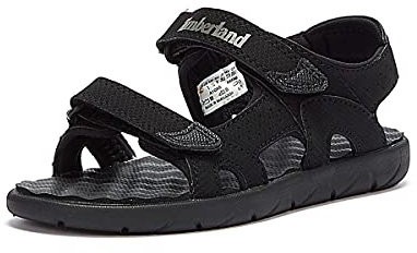 Timberland , Unisex-Kinder Sandalen, Schwarz (Black Xq0), 32 EU