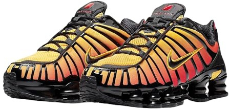 Nike AV3595-004 Nike Shox TL Herren Black/Black-Amarillo-University RED EU 43