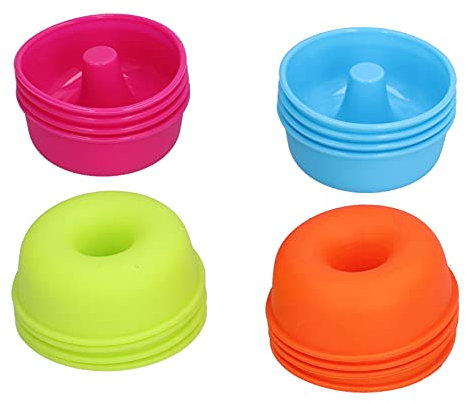 Shanrya Silikon-Backform, kleine, kompakte, weit kompatible Donut-Form für Gebäck zum Backen von Puddings