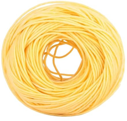 Dochte für Kerzen, 61 M Essbarer Docht für Butterkerzen Rolle, Leichte Bienenwachs Docht, Tragbare Bio Hanf Docht, Langsam Brennender Kerzendocht für Wohnzimmer, Esszimmer, Kirche (Licht)