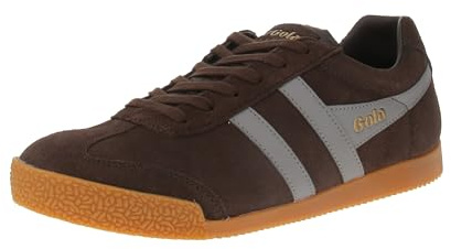 Gola Harrier Suede - Herren Sneaker - Mocha-Cement, Größe:45 EU