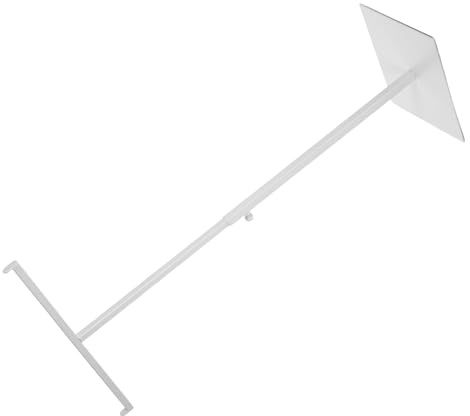 Zerodeko Percha Metálica Regulable para Bolsos y Bufandas, Expositor Multifuncional de Acero Inoxidable para Colgar Corbatas, Adecuado para Hogar y Tiendas