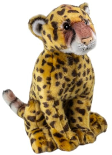 Carl Gepard sitter ca 28 cm plyschdjur, mjukisdjur, gosedjur, 3795