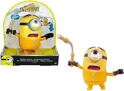 Minions Superfiguras Traviesas y Revoltosas Stuart Kung Fu (Mattel GMF22)