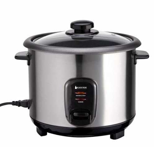 Cuiseur à riz BRK 110 Blackpear - Capacité 1L + Spatule + Verre doseur