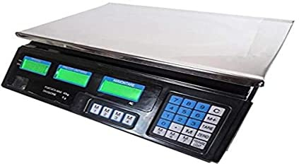 TEMPO DI SALDI Bilancia Elettronica Digitale Professionale Da 5 Gr A 40 Kg In Acciaio Inox