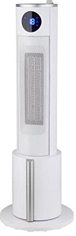 3-i-1 keramisk värmefläkt | 12 h timer | fjärrkontroll | 3 nivåer, 700 1 700, 2 200 watt | 80° oscillerande | värmare | elvärmare | temperaturdisplay | temperaturinställning: 10–35 °C | snabbvärmare