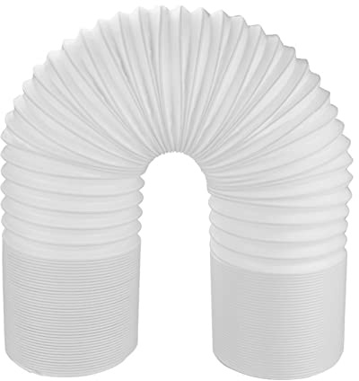 Wnvivi Manguera de Escape de Aire Acondicionado de 3 Metros Y 150 Mm, Manguera de Ventilación de Aire Acondicionado, Tubo de Aire Acondicionado en Sentido Antihorario de Conductos Flexibles(150mm)