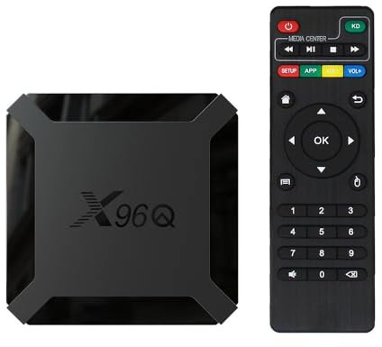 X96Qq 1GB RAM y 8GB ROM Box Android TV Box Media Player Alta calidad (Android 11.0), Reproductor multimedia Caja TV 4K