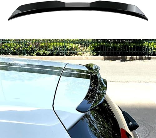 ZHJYFC66 Spoiler Posteriore per Auto per Skoda Fabia IV 2021 2022 2023 2024, Spoiler Alettone Auto Accessori Auto Elevata Resistenza al Calore Accessori,Gloss Black