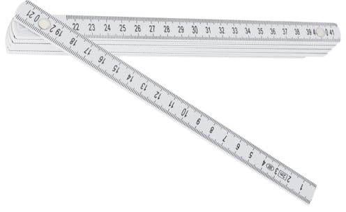 Folding Rule 2m with Angle Scale ，Foldable Meter Stick, Large Legible Numbers, Precise Snapping, for Carpenters, Joiners, and DIY Projects