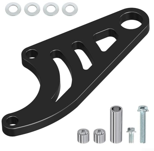 Kit staffa freno idraulico per Coleman CT100U per adattatore di montaggio pinza freno in acciaio per 98cc 3.0HP Powersport, DB30 compatibile