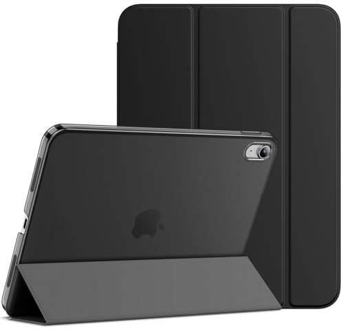 JETech Case for iPad (A16) 11th/10th Generation (2025/2022), Slim Stand Hard Back Shell Cover with Auto Wake/Sleep (Black)