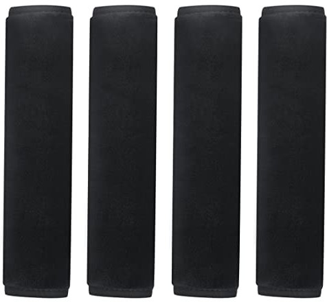 Set di 4 Imbottiture Protettive per le Spalle dell'auto - Confortevoli e Sicure per la tua Cintura di Sicurezza. Ideali anche per Zaini a Tracolla.