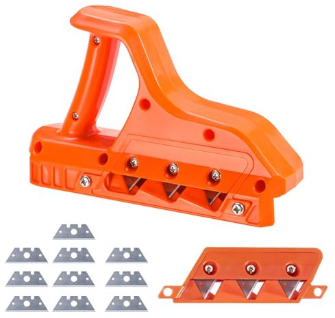 Coupe-plaque de plâtre - Pour plaques de plâtre - Outil manuel - Avec 45 ° et 60 ° - Rabot d'angle pour plaques de plâtre