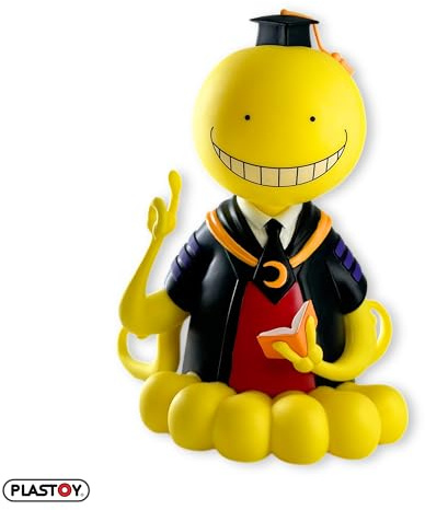Plastoy Assassination Classroom Spardose Koro Sensei Gelb - PVC - 16 cm