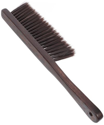 GALPADA Wooden Handled Dust Brush Soft Bristles for Fireplace Car and Furniture Cleaning Ergonomic Grip for Use for Dusting and Ash Removal