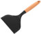 CHICAMPERA Japanese Silicone Spatula with Wooden Handle for Tamagoyaki Non-Stick Turner for Flipping Scraping and Serving Kitchen Use Versatile Cooking Tool for Wok and Baking