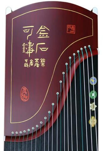 Chinese Guzhengs with Accessories, 21 Strings/163x34 CM