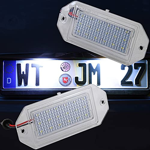 Recambo LED-registreringsskyltbelysning från kompatibel med Volvo 940 BJ 1990-1994 | 960 BJ 1994-1996