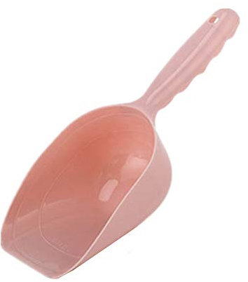Jjoer Doseur Croquettes Chien Pelle Alimentaire Chien Cuillère Chien Scoop Nourriture pour Chien Cuillère Stockage des Aliments pour Chiens Scoop Pink