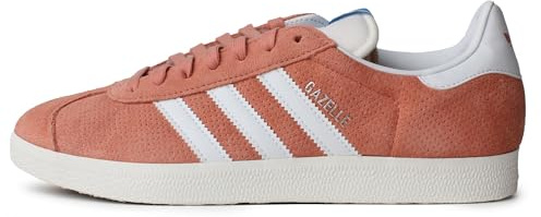 adidas Men's Gazelle Indoor Sneaker, Wonder Clay/Cloud White-core White, 10 UK