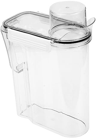 Healeved Contenitore per Bucato Contenitore per Detersivi Secchio per Polvere Secchio per Bucato di Grande Capacità Articoli Essenziali per Bagno degli Ospiti