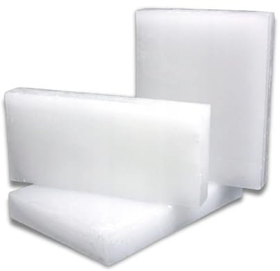 BEAUTIONA Paraffinwachs weiß für DIY Kerzen, Kerzenwachs zum Gießen, Wachsstücke, Kerzenherstellung Ideal für Duftkerzen (5,8 kg)