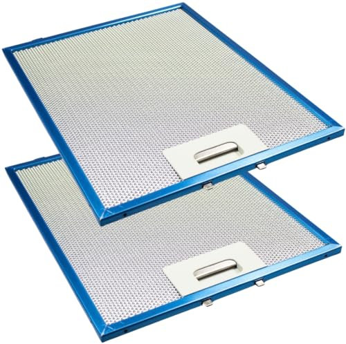 FIND A SPARE 2-Pack Universal Cooker Hood Grease Filters – 320x260mm, 5-Layer Aluminum Mesh – Compatible with Leading Brands