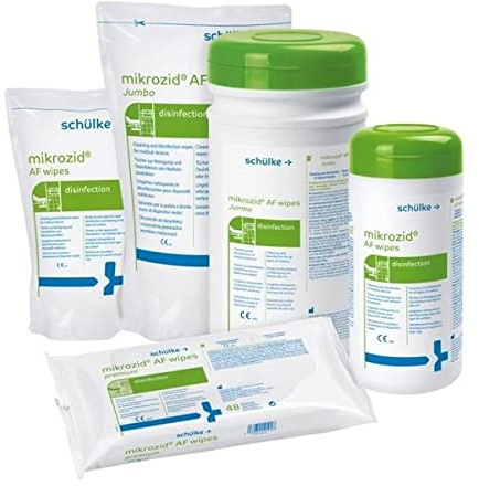 Schülke Lot de 150 lingettes microzid AF Wipes