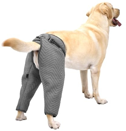 Arblina Body para perros después de la cirugía, body para patas traseras, traje de recuperación postoperatoria para perros masculinos y femeninos, protección contra fugas para perros pequeños/medios