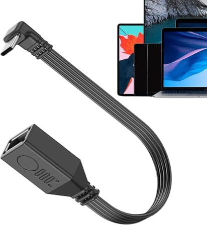 Tipo C para adaptador USB, Conquitador del adaptador USB C | Cables de convertidor USB de carga rápida | Adaptadores de cable de computadora, cables de teléfonos celulares para teléfonos móviles, tabl