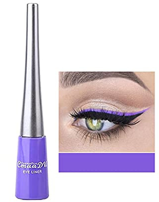 OCHILIMA Matte Liquid Eyeliner - Long Lasting Waterproof Gel Eyeliner Pen With High Pigment for Women and Girls (05# Purple)