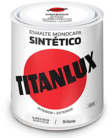 Titanlux Esmalte Sintético Brillante Blanco Decorativo 250 ml