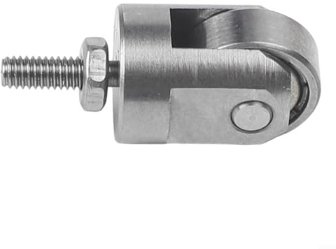 Pointe de rouleau pour indicateur à cadran avec filetage M2,5, pointe de rouleau en acier de 10 mm, sonde en acier inoxydable pour un réglage fluide et une mesure précise,