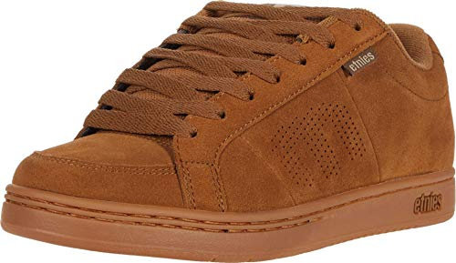 Etnies Kingpin, låg-topp-träningsskor för män, Brun 230 brun tuggummi guld 230, 44 EU