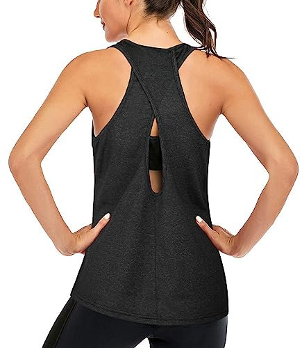 Superora Tanktops Damen Sport Yoga Racerback Fitness Running Workout Lauftop Ärmellos Shirt Oberteile