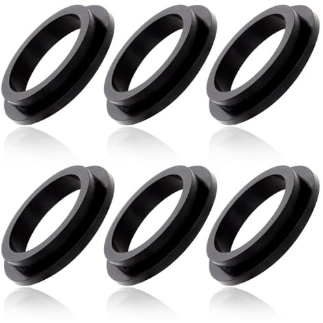 6 Pièces Joints Toriques Pièce de Rechange pour Piscine Intex, Rondelles en Caoutchouc pour Piscine Pièces de Rechange de Pompe à Filtre à Sable Accessoires de Pompe à Filtre de Piscine