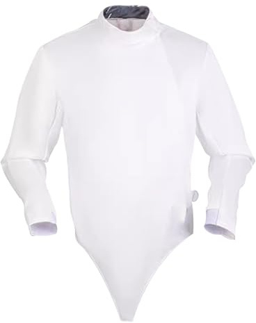 LYXXJRYBHD Fencing Jacket, Fencing Suit Tops, 900N Fencing Uniform for Kids & Adults, Foil/Epee/Saber Fencing Gear, Left Hand(54)
