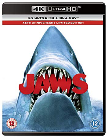 Jaws 4K [4K Ultra-HD + Blu-ray] [2020] [Region Free]