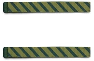 satch SWAPS Rucksack Accessoire in vielen Designs und Farben, austauschbar und individuell kombinierbar Stripe Green - Grün