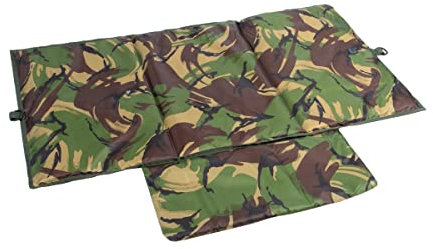 Carper Tackle Carp Unhooking Mat Compact Camo Padded Roll Up With Kneel Pad