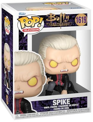 Funko Pop! TV: BTVS – Spike - (Vampire) - Buffy the Vampire Slayer - Collectable Vinyl Figure - Gift Idea - Official Merchandise - Toys for Kids & Adults - TV Fans - Model Figure for Collectors