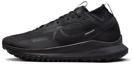 Nike Pegasus Trail 4 Gore-TEX Wasserdichter Herren Traillaufschuh, Black/Anthracite-Velvet Brown, 44 EU