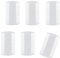Peigne à Poux,6 Pcs Durable Poux à Dents Fines Peigne à poux Peignes de Dents Double Face en Plastique Poux à Dents Fines pour les Enfants,les Animaux Domestiques et les Adultes (Blanc)