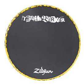 ZILDJIAN Signature-Übungs-Pad Travis Barker 12, schwarz (ZXPPTB12)