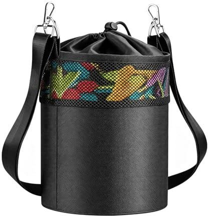 Ytwehela Borsa per mollette da bucato da appendere, colore nero