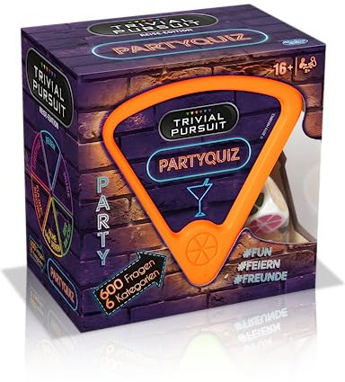 Trivial Pursuit Partyquiz Spiele Für Erwachsene Alter 16+ Deutsch, Quizspiel