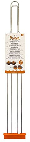 Dekorera 0064017 Rostfritt stål 4 PUNKTER 52 CM FÖR PANETTON OCH KOLOMBA