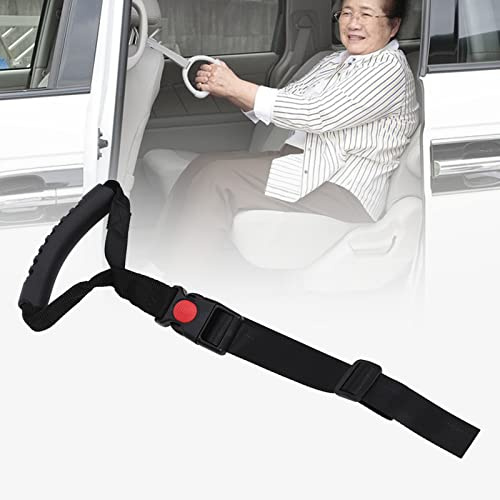 Poignée de Maintien de Voiture pour Personnes âgées, Femmes Enceintes, Sécurité Multifonctionnelle, Sangle de Traction de Voiture Renforcée, Ergonomique et Robuste pour Voiture